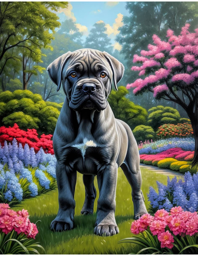Cane Corso Portrait Paintings