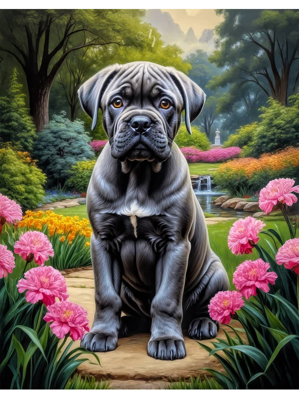 Cane Corso Portrait Paintings