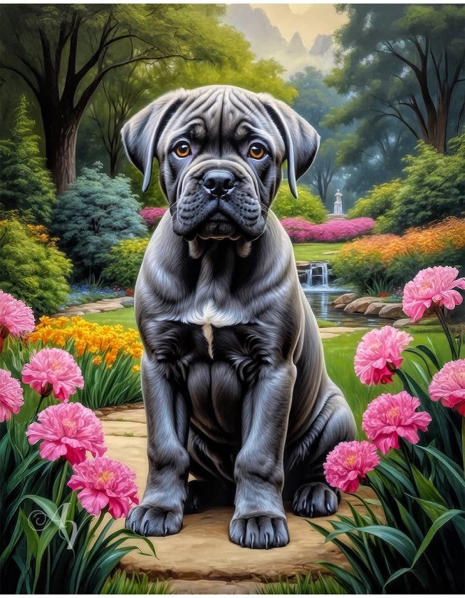 Cane Corso Portrait Paintings Cane Corso Portrait Paintings