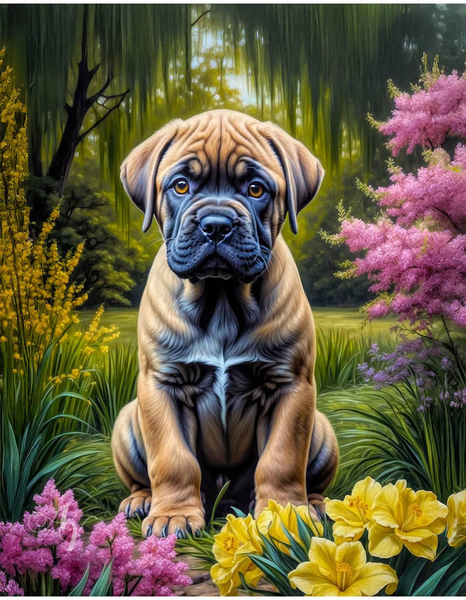 Cane Corso Portrait Paintings