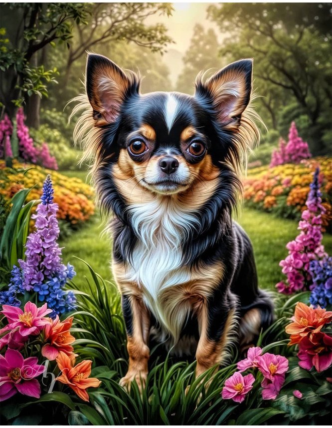 Chihuahua Dog Portrait Paintings Chihuahua Dog Portrait Paintings