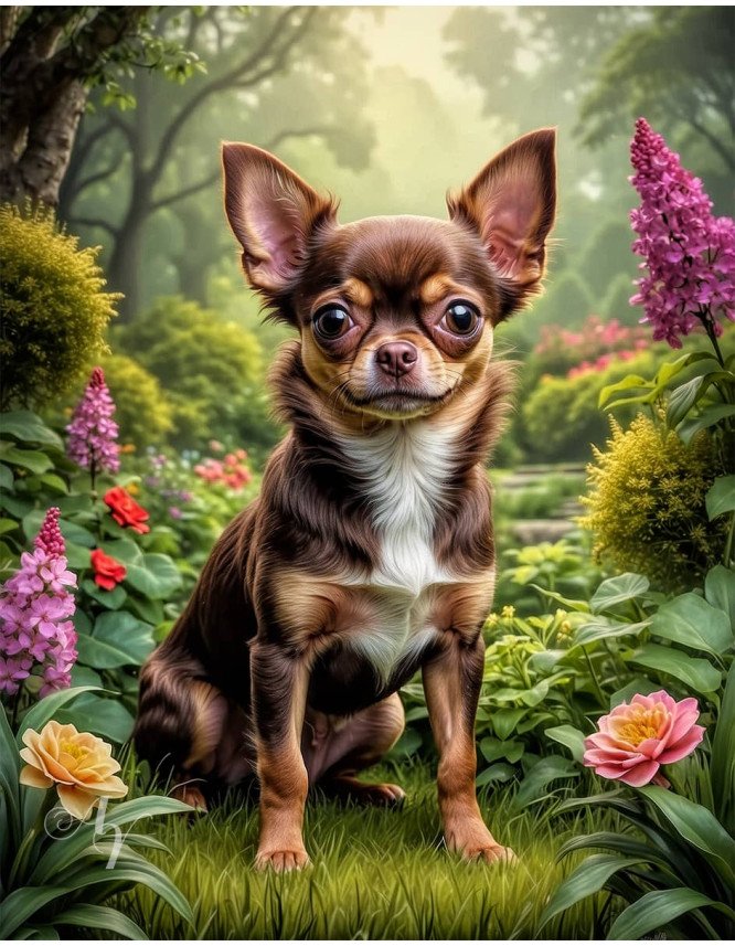 Chihuahua Puppy Portrait Paintings Chihuahua Puppy Portrait Paintings