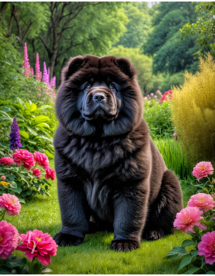 Chow Puppy Portrait Paintings Chow Puppy Portrait Paintings