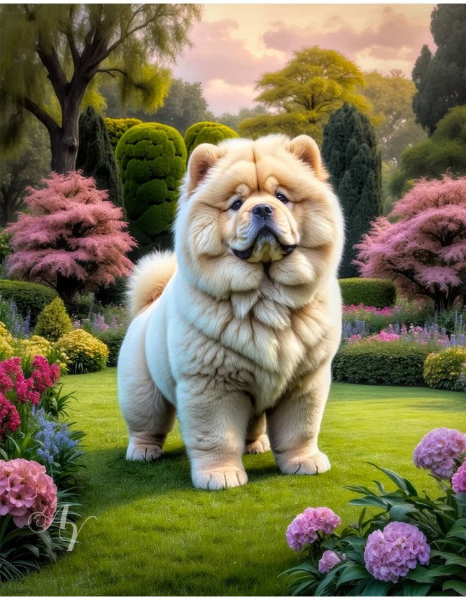 Chow Puppy Portrait Paintings Chow Puppy Portrait Paintings