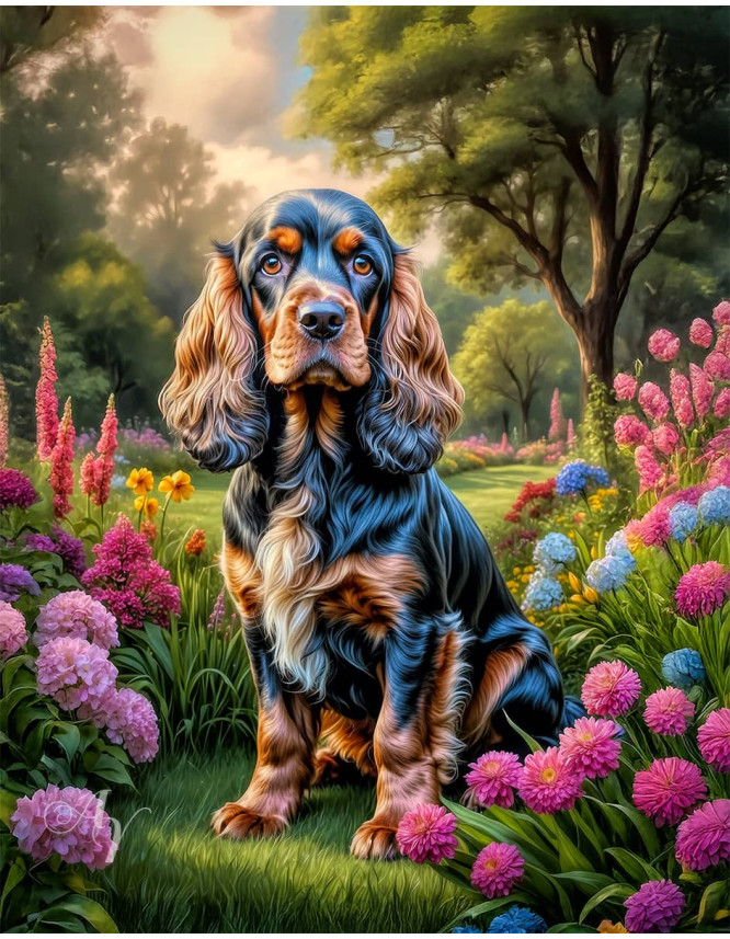 Cocker Spaniel Dog Portrait Paintings Cocker Spaniel Dog Portrait Paintings