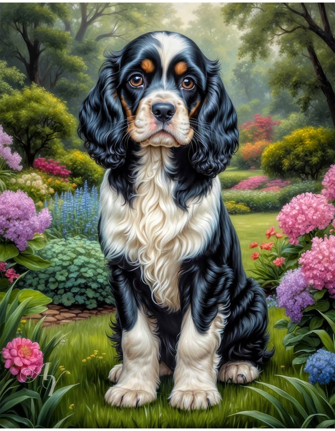 Cocker Spaniel Puppy Portrait Paintings Cocker Spaniel Puppy Portrait Paintings