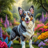 Corgi Portrait Paintings