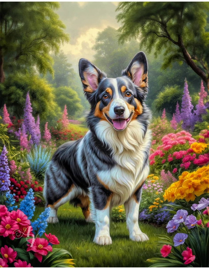 Corgi Portrait Paintings Corgi Portrait Paintings