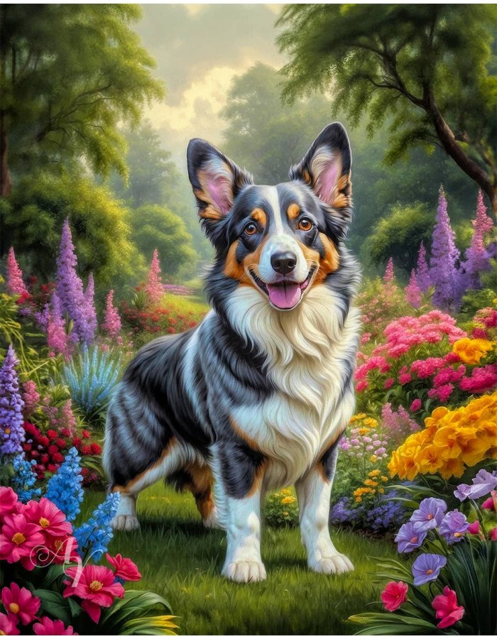 Corgi Portrait Paintings Corgi Portrait Paintings