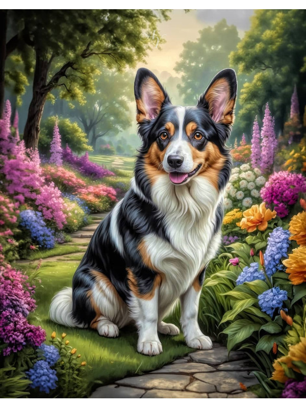 Corgi Portrait Paintings