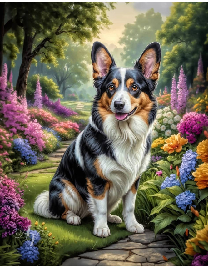 Corgi Portrait Paintings Corgi Portrait Paintings
