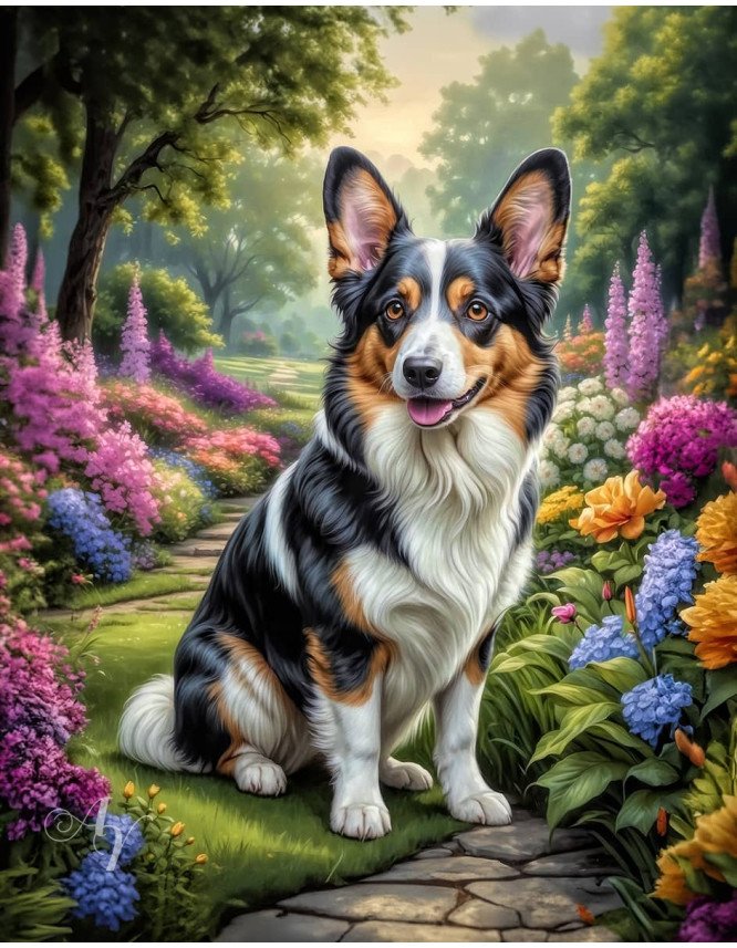 Corgi Portrait Paintings Corgi Portrait Paintings