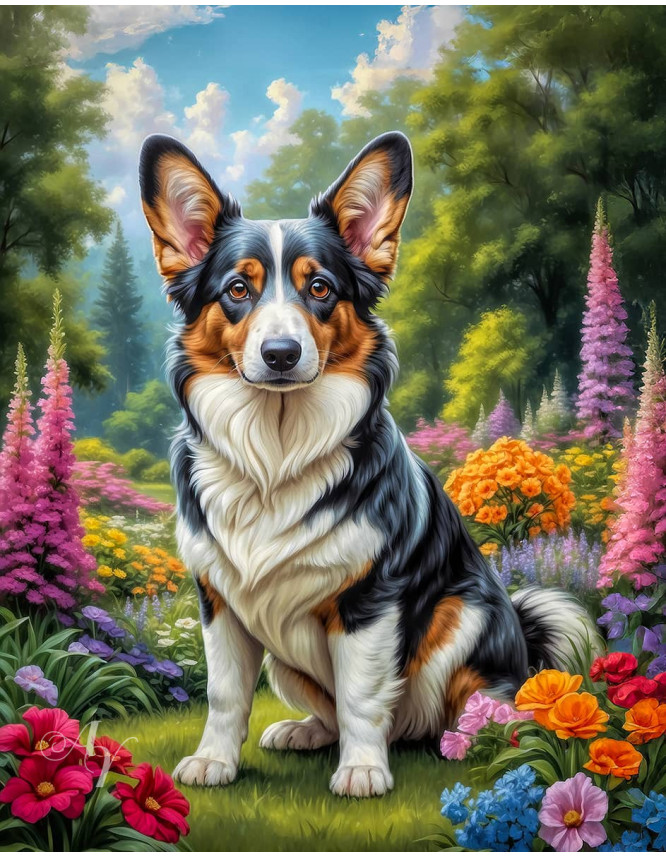 Corgi Portrait Paintings Corgi Portrait Paintings