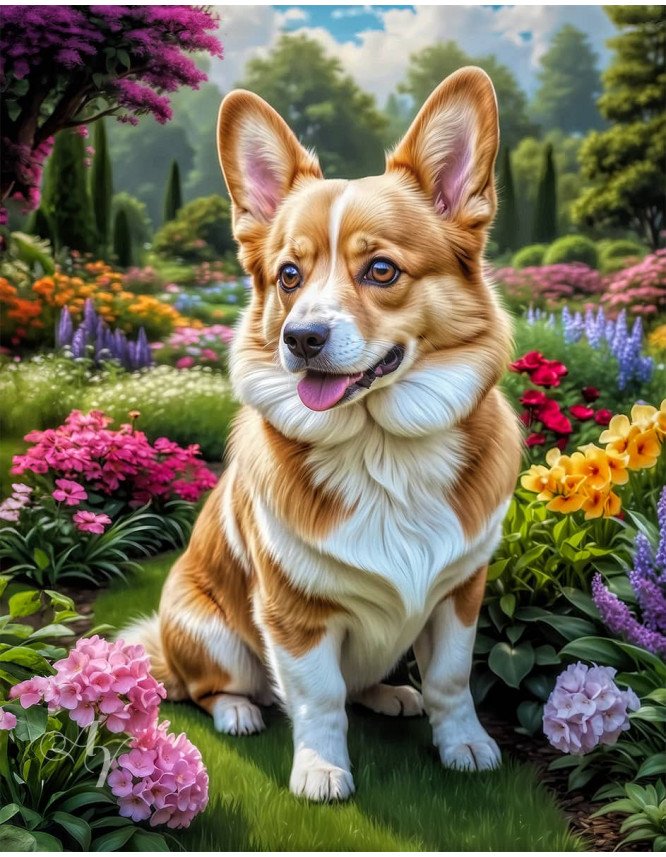 Corgi Portrait Paintings Corgi Portrait Paintings