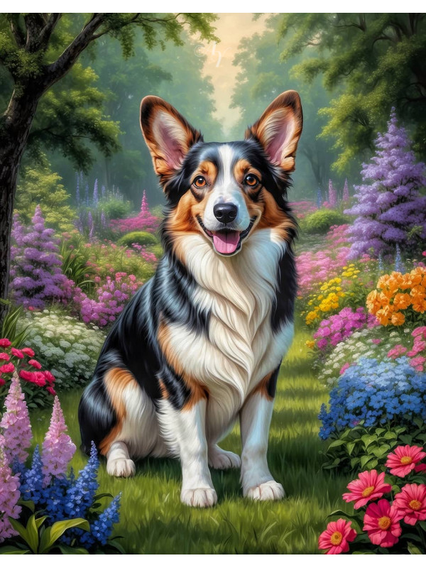 Corgi Portrait Paintings
