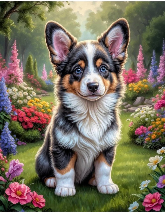 Corgi Portrait Paintings Corgi Portrait Paintings