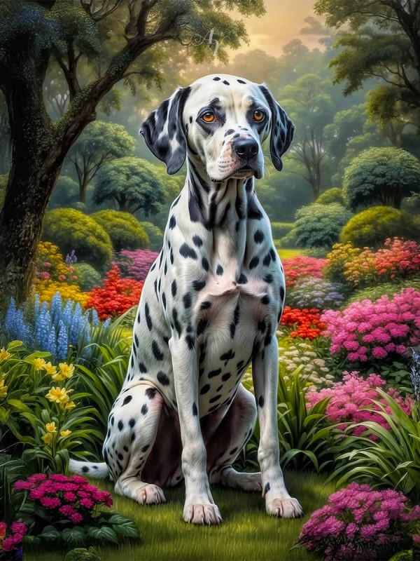 Dalmatian Portrait Paintings