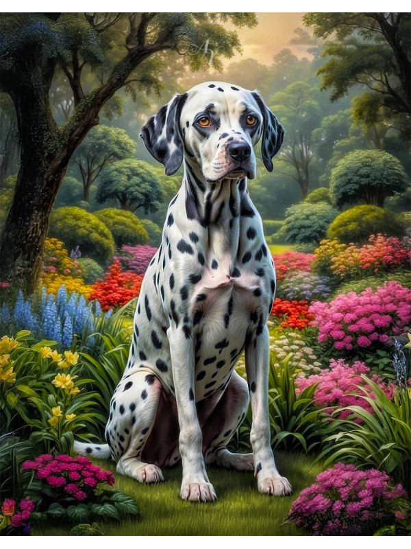 Dalmatian Portrait Paintings