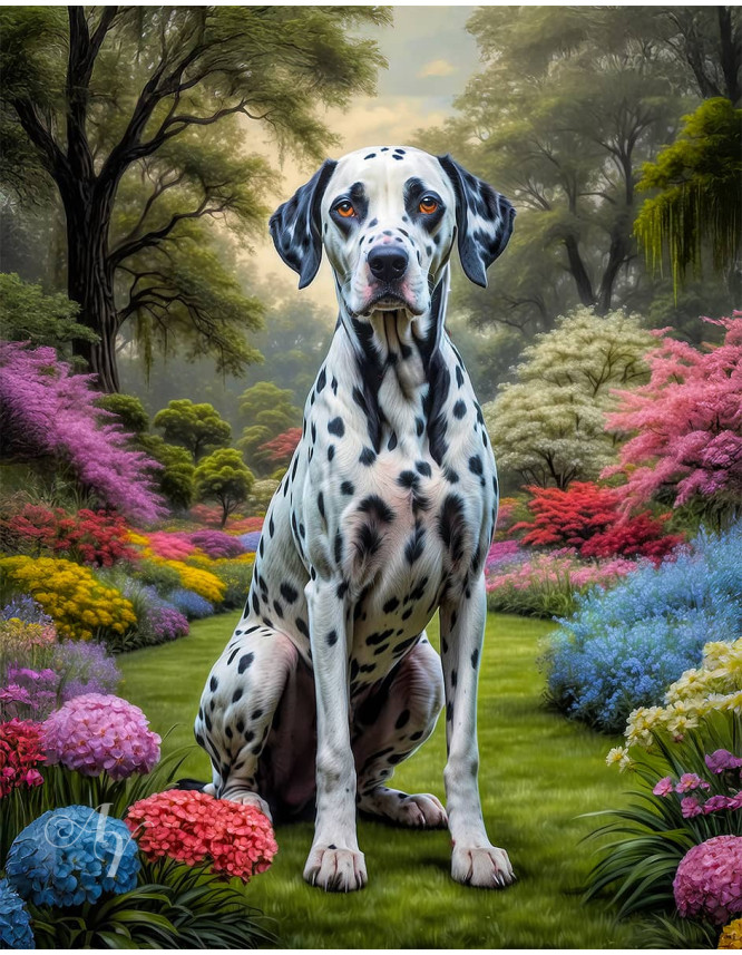 Dalmatian Portrait Paintings