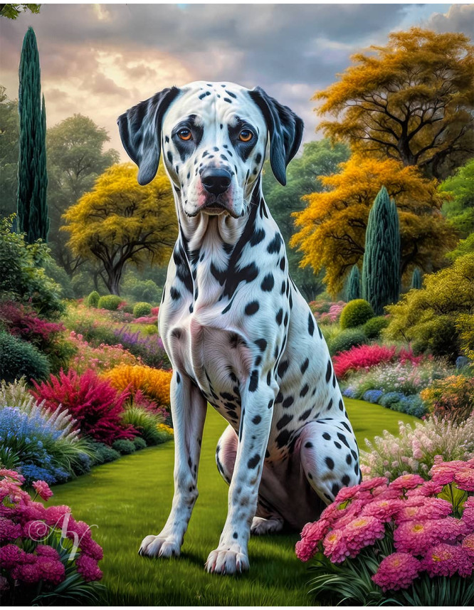 Dalmatian Portrait Paintings Dalmatian Portrait Paintings