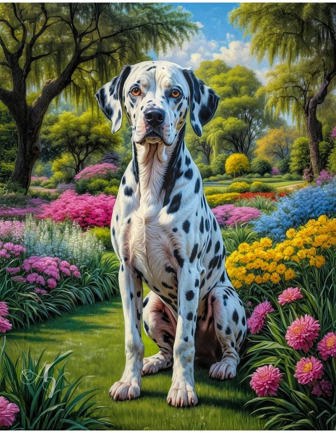 Dalmatian Portrait Paintings Dalmatian Portrait Paintings