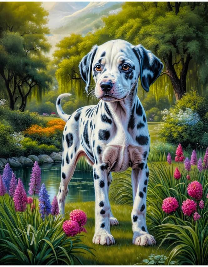 Dalmatian Portrait Paintings