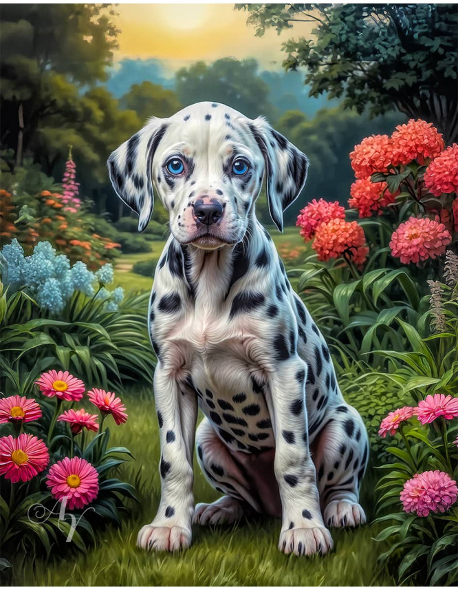 Dalmatian Portrait Paintings Dalmatian Portrait Paintings