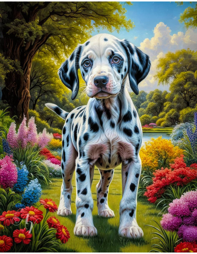 Dalmatian Portrait Paintings