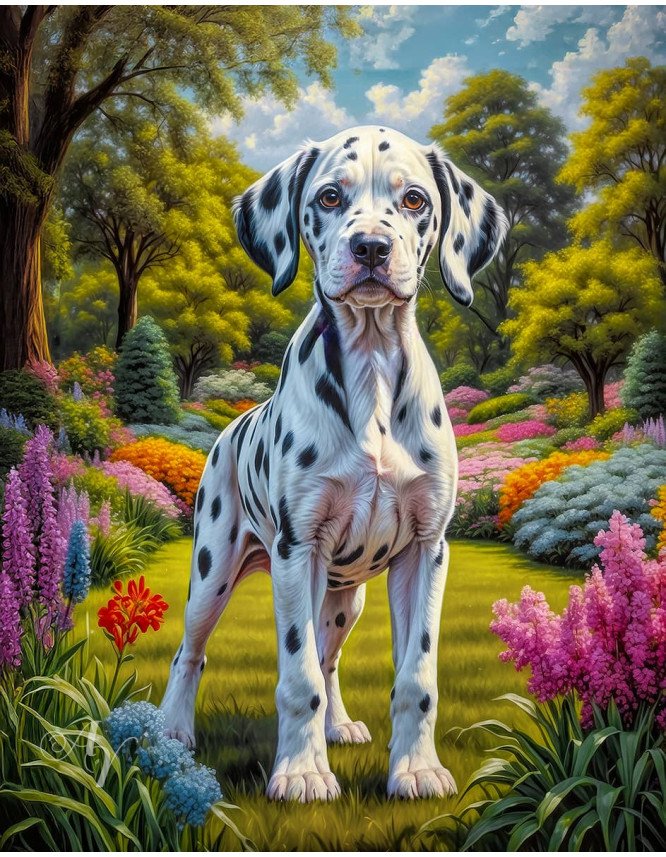 Dalmatian Portrait Paintings Dalmatian Portrait Paintings