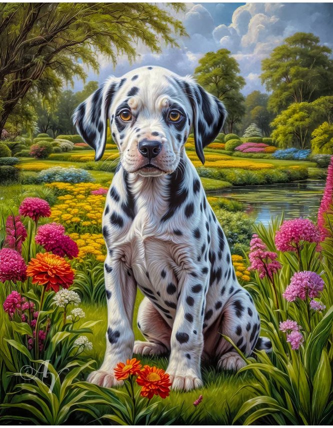 Dalmatian Portrait Paintings Dalmatian Portrait Paintings