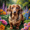 Dachshund Dog Portrait Paintings