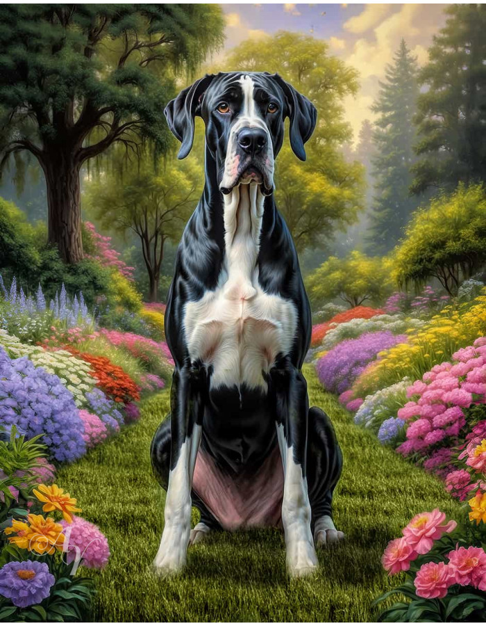 Great Dane Dog Portrait Paintings Great Dane Dog Portrait Paintings