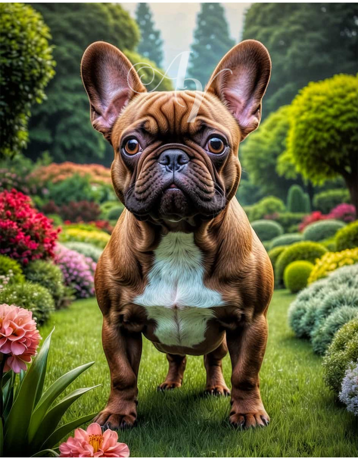 French Bulldog Portrait Paintings French Bulldog Portrait Paintings