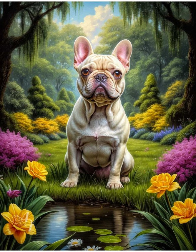 French Bulldog Portrait Paintings French Bulldog Portrait Paintings