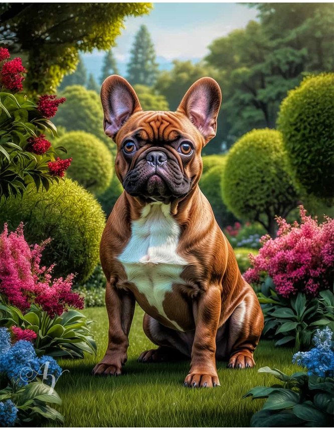 French Bulldog Portrait Paintings French Bulldog Portrait Paintings