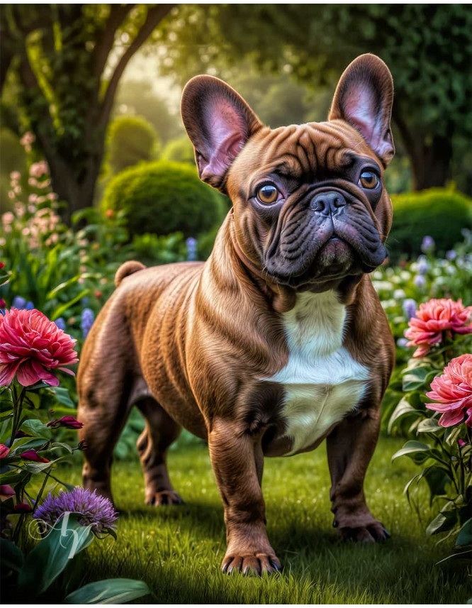 French Bulldog Portrait Paintings French Bulldog Portrait Paintings