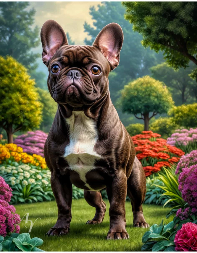 French Bulldog Portrait Paintings French Bulldog Portrait Paintings