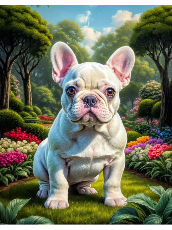 French Bulldog Portrait Paintings