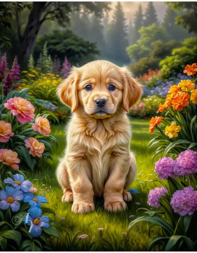 Golden Retriever Portrait Paintings Golden Retriever Portrait Paintings