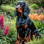 Gordon Setter Portrait Paintings