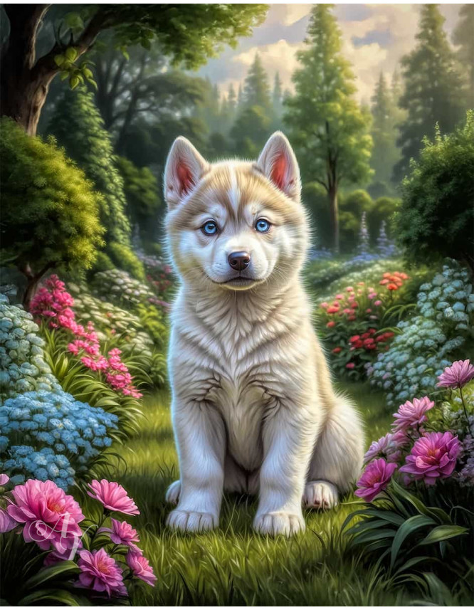 Siberian Husky Portrait Paintings Siberian Husky Portrait Paintings