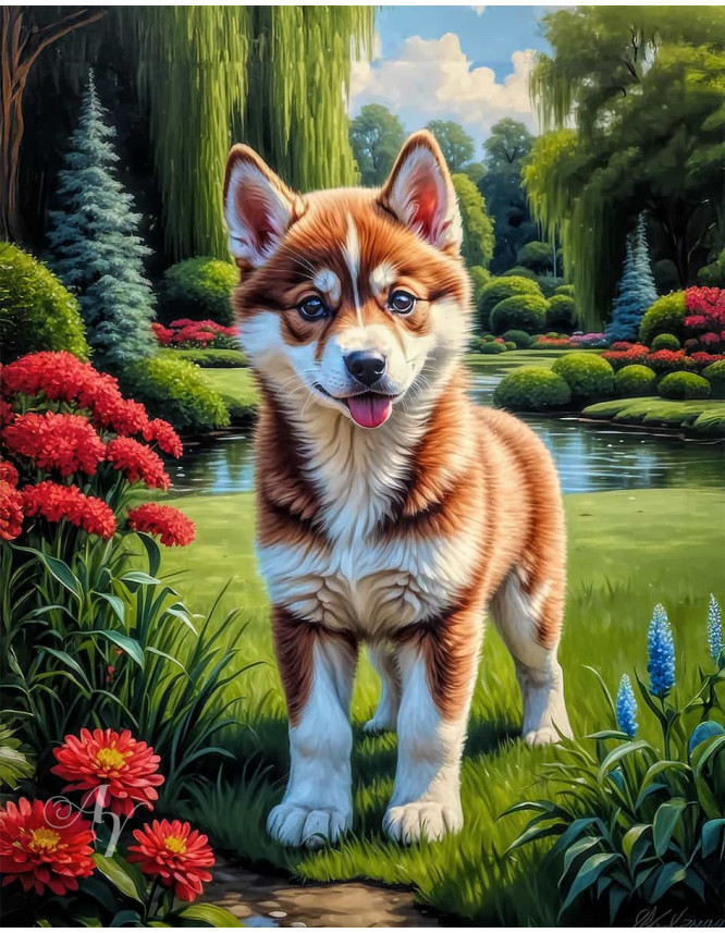 Siberian Husky Portrait Paintings Siberian Husky Portrait Paintings