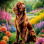 Irish Setter Portrait Paintings