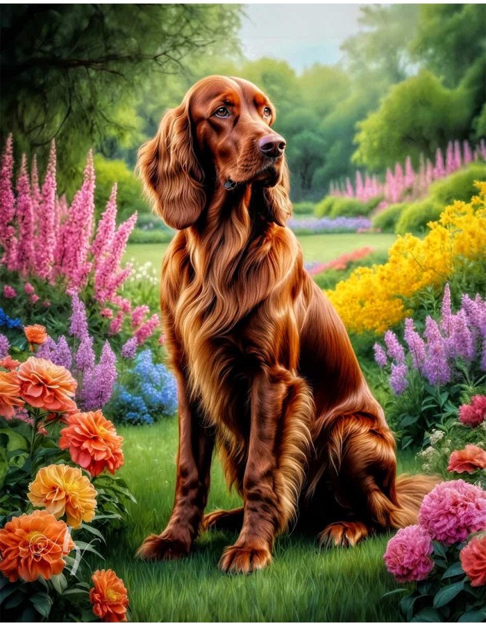 Irish Setter Portrait Paintings Irish Setter Portrait Paintings