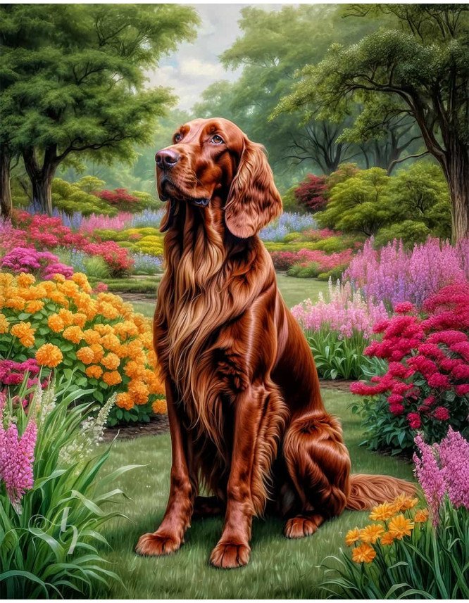 Irish Setter Portrait Paintings Irish Setter Portrait Paintings