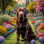 Labrador Chocolate Portrait Paintings