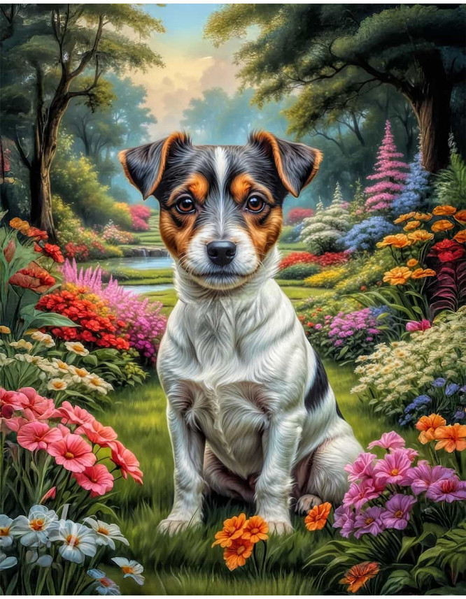 Jack Russell Terrier Portrait Paintings Jack Russell Terrier Portrait Paintings
