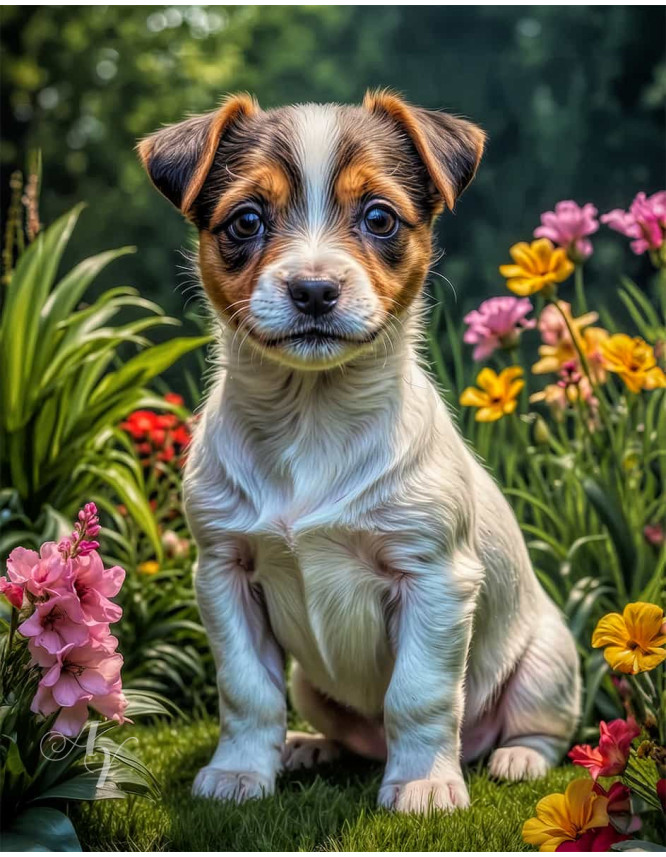 Jack Russell Terrier Portrait Paintings Jack Russell Terrier Portrait Paintings