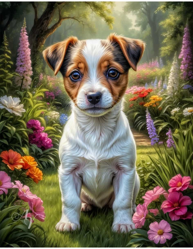 Jack Russell Terrier Portrait Paintings Jack Russell Terrier Portrait Paintings