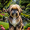 Lhasa Apso Dog Portrait Paintings